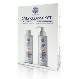 GARDEN Daily Cleanse Set, Τονωτική Λοσιόν - 150ml & Γαλάκτωμα Καθαρισμού με Αλόη - 150ml
