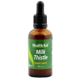 HEALTH AID Milk Thistle Herbal Liquid, Υγρό Εκχύλισμα Γαϊδουράγκαθου - 50ml