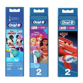 ORAL B Vitality Kids, Ανταλλακτικές Κεφαλές για Ηλεκτρικές Οδοντόβουρτσες - 2τεμ