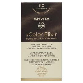 APIVITA My Color Elixir, Βαφή Μαλλιών No 5.0 - Ανοιχτό Καστανό