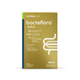 OLONEA BacteFlora Gold, Συνδυασμός Προβιοτικών και Πρεβιοτικού Υψηλής Περιεκτικότητας - 30caps