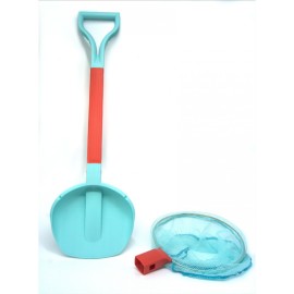 COMPACTOYS 2in1 Beach Toy, Παιχνίδι Παραλίας 2 σε 1 – Απόχη & Φτυάρι - 2τεμ