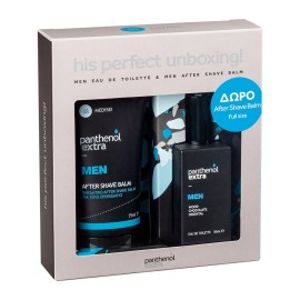 PANTHENOL EXTRA His Perfect Unboxing, Men Eau De Toilette - 50ml & Δώρο After Shave Balm - 75ml