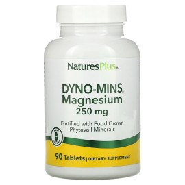 NATURE΄S PLUS Dyno- Mins Magnesium 250mg - 90tabs