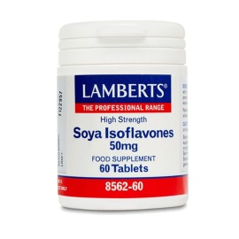 LAMBERTS Soya Isoflavones 50mg, Συμπλήρωμα Διατροφής με Ισοφλαβονοειδή Σόγιας - 60tabs