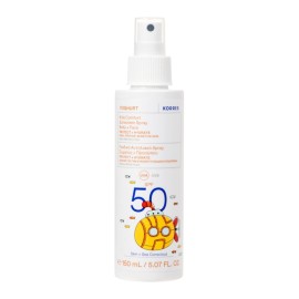 KORRES Yoghurt Kids Comfort Body & Face Protect & Hydrate Sunscreen Spray Spf50, Παιδικό Ενυδατικό Αντηλιακό Σπρέι Σώματος & Προσώπου Υψηλής Προστασίας -150ml