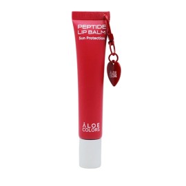 ALOE COLORS Peptide Lip Balm, Αντηλιακό Βάλσαμο Χειλιών Strawberry milkshake -15ml