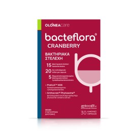 OLONEA BacteFlora Fem, Συνδυασμός Προβιοτικών, Πρεβιοτικού & Εκχυλίσματος Cranberry - 30caps