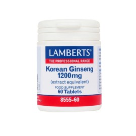 LAMBERTS Korean Ginseng 1200mg - 60tabs