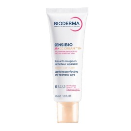BIODERMA Sensibio AR+ CC Cream Reactive Sensitive Skin Clair - Light SPF 50+, Ενυδατική Κρέμα Προσώπου κατά της Ερυθρότητας -40ml