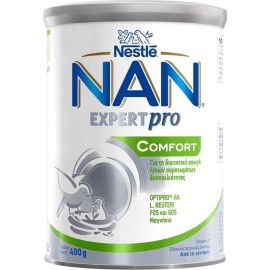 NESTLE NAN Expert Pro Comfort, Γάλα για Βρέφη με Ήπια Συμπτώματα Δυσκοιλιότητας, Από την Γέννηση - 400gr