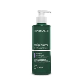 PHARMASEPT Scalp Biome Soothing Shampoo, Σαμπουάν με Πρεβιοτικά για Ευαίσθητο Τριχωτό Κεφαλής - 400ml