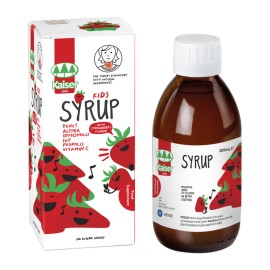 KAISER Kids Syrup, Σιρόπι Λαιμού για Παιδιά, Φράουλα - 200ml