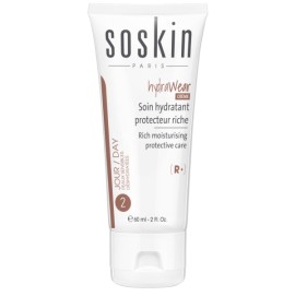 SOSKIN [R+] Hydrawear Cream, Ενυδατική Κρέμα Προσώπου Πλούσιας Υφής για Ξηρή Επιδερμίδα - 60ml