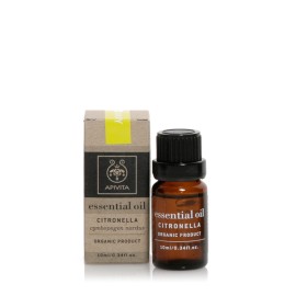 APIVITA Essential Oil  Citronella, Αιθέριο Έλαιο Σιτρονέλλας - 10ml