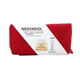 VICHY Neovadiol Peri-Menopause Day Cream, Κρέμα Ημέρας για την Περιεμμηνόπαυση Καν/Μικτή Επιδερμίδα - 50ml & ΔΩΡΟ Purete Thermal, Γαλάκτωμα Καθαρισμού 3σε1 - 100ml & Πρακτικό Νεσεσέρ