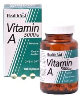 HEALTH AID Vitamin A 5000IU - 100caps