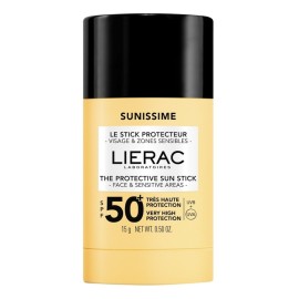 LIERAC Sunissime Spf50+ The Protective Sun Stick, Αντηλιακό Stick Πολύ Υψηλής Προστασίας για Πρόσωπο & Ευαίσθητες Ζώνες -15g