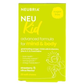 NEUBRIA Neu Kid, Προηγμένη Παιδική Πολυβιταμίνη - 30 μασώμενα δισκία