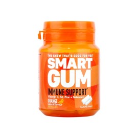 SMART GUM Immune Support, Τσίχλες Συμπλήρωμα Διατροφής με Βιταμίνες C, B6, Ψευδάργυρο + Σελήνιο - 30τεμ