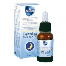 COSVAL Relaxina Plus Drops, Φυτικό Συμπλήρωμα Διατροφής κατά της Αϋπνίας σε Σταγόνες - 15ml