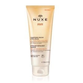 NUXE Sun After Sun Hair & Body Shampoo, Σαμπουάν- Αφρόλουτρο για Μετά τον Ήλιο - 200ml