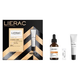 LIERAC Promo Vitamin C Pure /Συγκεντρωμένος Ορός Προσώπου -30 ml & ΔΩΡΟ Λεπτόρρευστη Κρέμα Διόρθωσης Μαύρων Κύκλων -15 ml