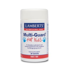 LAMBERTS Multi- Guard For Kids, Παιδικές Μασωμενες Πολυβιταμίνες - 30tabs