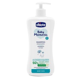 CHICCO Baby Moments 0m+ Shampoo No-Tears, Σαμπουάν Όχι πια Δάκρυα από τη Γέννηση -500ml
