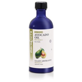 MACROVITA Avocado Oil, Έλαιο Αβοκάντο με Βιταμίνη Ε - 100ml