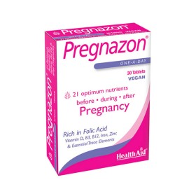 HEALTH AID Pregnazon, Ολοκληρωμένη Φροντίδα της Εγκύου & του Εμβρύου - 30tabs