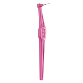 TEPE Interdental Brush Angle, Μεσοδόντια Βουρτσάκια με Λαβή Ροζ Μέγεθος ISO: 0 (0.4 mm) -6τεμ