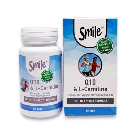 AM HEALTH Smile Coenzyme Q10 & L-Carnitine - 30caps