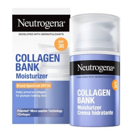 NEUTROGENA Collagen Bank, Κρέμα Προσώπου SPF30 με Κολλαγόνο -50ml