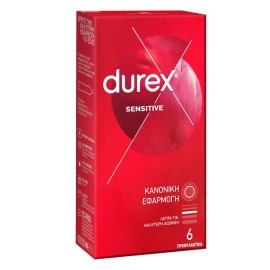 DUREX Sensitive, Λεπτά Προφυλακτικά - 6τεμ