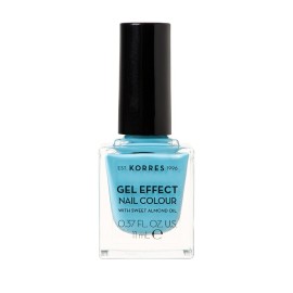 KORRES Gel Effect Nail Colour No81 Oceanid, Βερνίκι Νυχιών με Αμυγδαλέλαιο - 11ml