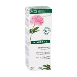 KLORANE Pivoine Soothing Sos Serum, Ορός Sos με Παιώνια για Ευαίσθητο και Ερεθισμένο Τριχωτό - 100ml