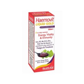 HEALTH AID Haemovit Liquid Gold, Σίδηρος και Βιταμίνη Β12 - 200ml