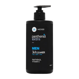 PANTHENOL EXTRA Men 3in1 Cleanser, Ανδρικό Αφρόλουτρο & Σαμπουάν - 500ml