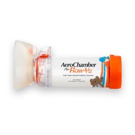 AEROCHAMBER Plus Flow-Vu, Small Mask 0-18 months, Αεροθάλαμος Εισπνοών - 1τεμ