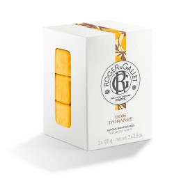 ROGER & GALLET Soap Bois DOrange, Αναζωογονητικό Σαπούνι 100gr - 3τεμ