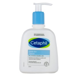 CETAPHIL Gentle Skin Cleanser, Απαλό Καθαριστικό Προσώπου - Σώματος για Κανονικό, Ξηρό & Ευαίσθητο Δέρμα, με Αντλία -236ml