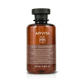 APIVITA Oily Dandruff, Σαμπουάν Κατά Της Πιτυρίδας με Λευκή Ιτιά & Πρόπολη - 250ml