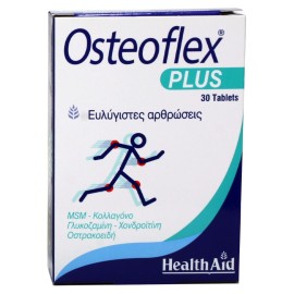 HEALTH AID Osteoflex Plus, Σύνθεση για την Υγεία των Αρθρώσεων, Συνδέσμων & Οστών - 30tabs