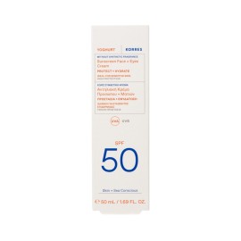 KORRES Yoghurt Sunscreen Face + Eyes Cream SPF50, Αντηλιακή Κρέμα Προσώπου + Ματιών - 50ml