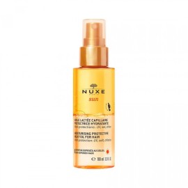 NUXE Sun Moisturising Protective Milky Oil For Hair, Ενυδατικό Γαλάκτωμα- Λάδι Μαλλιών - 100ml