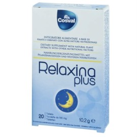 COSVAL Relaxina Plus, Φυτικό Συμπλήρωμα Διατροφής κατά της Αϋπνίας - 20 tabs
