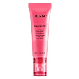 LIERAC Glow Fresh The Plumping Iced Vanilla Lip Gloss, Ενυδατικό Lip Gloss Χειλιών που Αναδεικνύει, Επαναπυκνώνει & Ενισχύει το Φυσικό Χρώμα -10ml