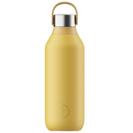 CHILLYS Bottle Series 2, Μπουκάλι- Θερμός, Pollen Yellow - 500ml