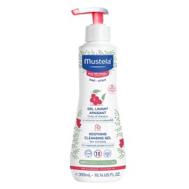 MUSTELA Soothing Cleansing Hair & Body Gel, Βρεφικό Καταπραϋντικό Καθαριστικό Τζελ για Μαλλιά & Σώμα -300ml